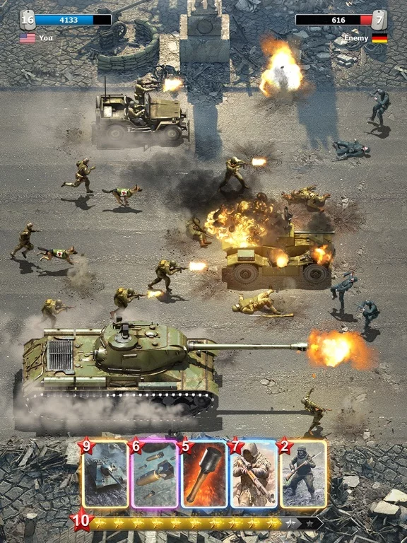 Изображение игры: Trench Assault