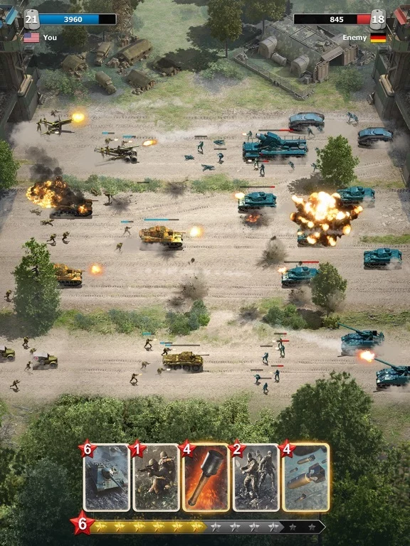 Изображение игры: Trench Assault