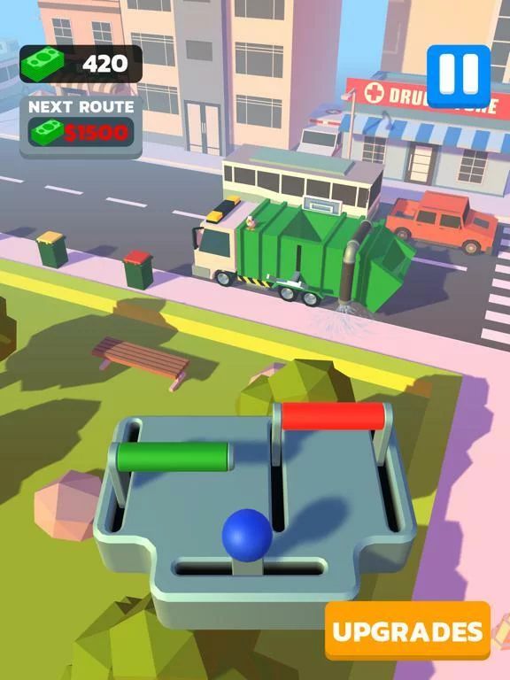 Изображение игры: Garbage Truck 3D!!!