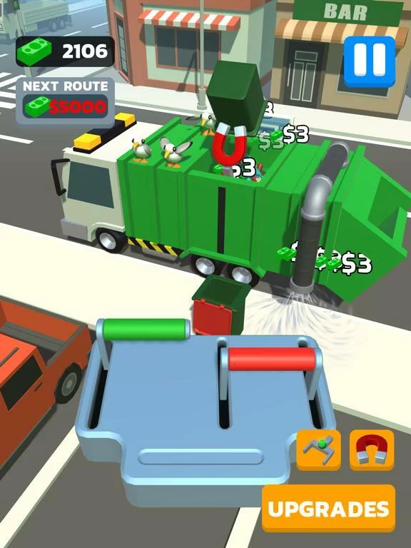 Изображение игры: Garbage Truck 3D!!!