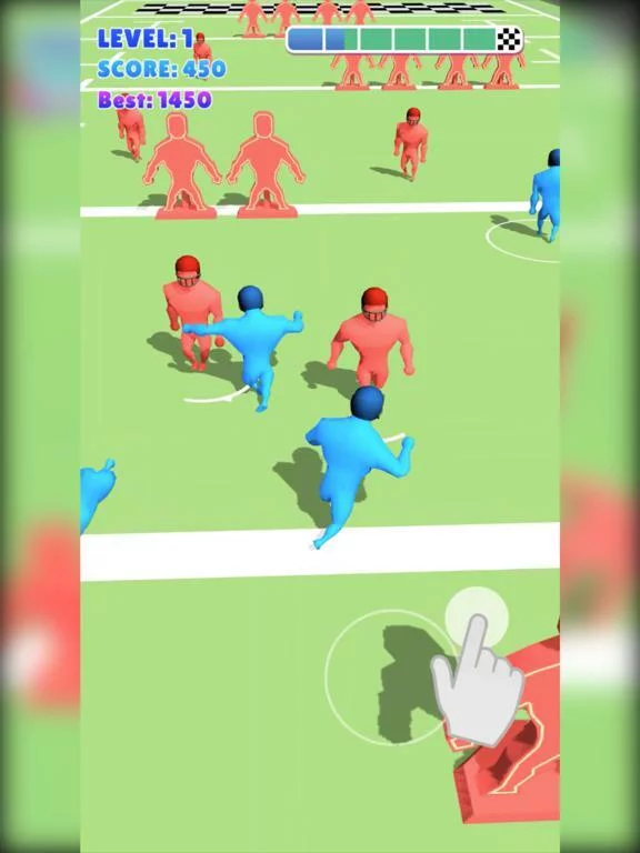 Изображение игры: Touch-Down 3D