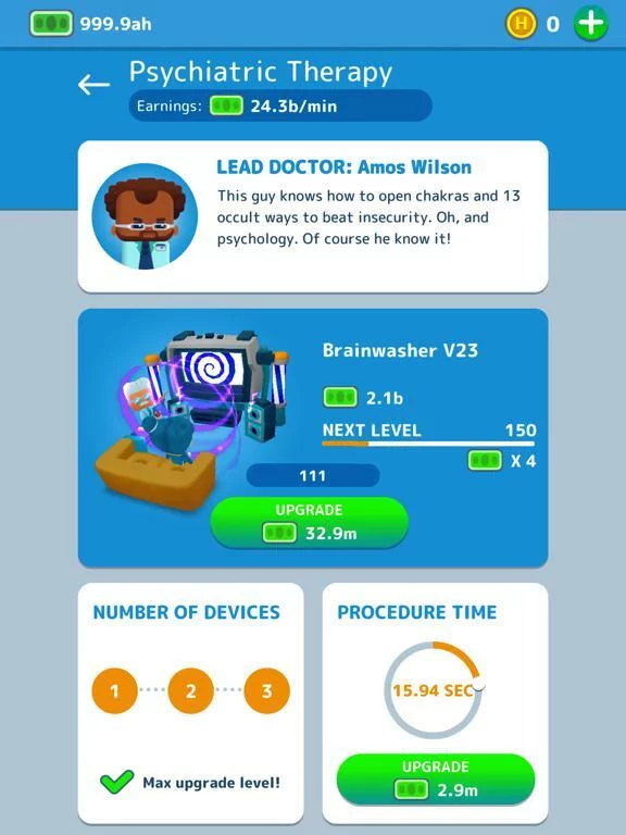 Изображение игры: Idle Frenzied Hospital Tycoon