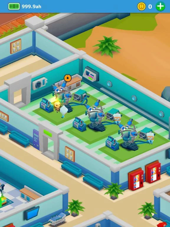 Изображение игры: Idle Frenzied Hospital Tycoon