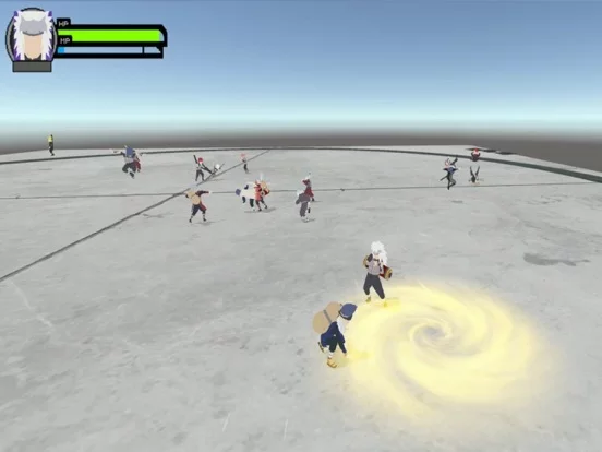 Изображение игры: Stickman Ninja War 3D