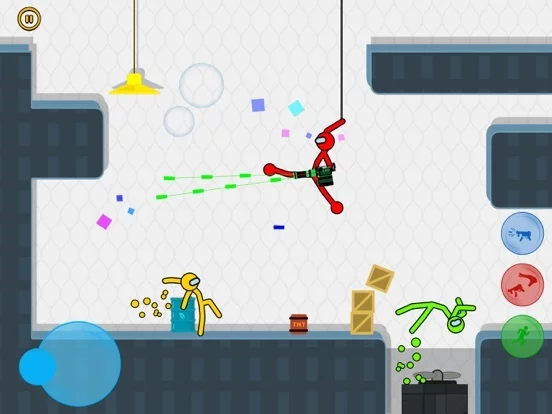 Изображение игры: Stickman Fighting Warriors