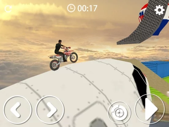 Изображение игры: Xtreme Stunt Bike Racing Game