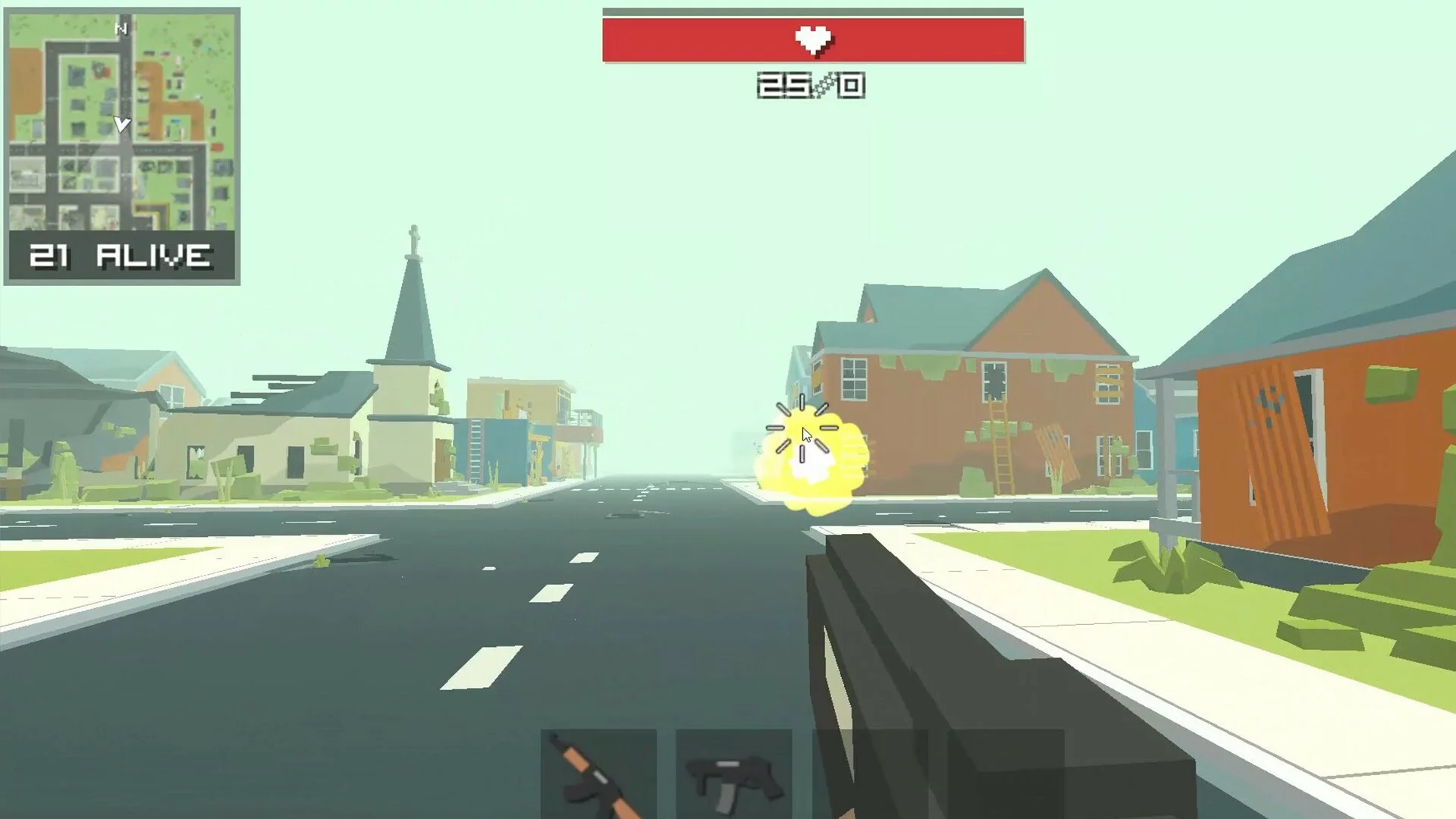 Изображение игры: Battle Royale Craft