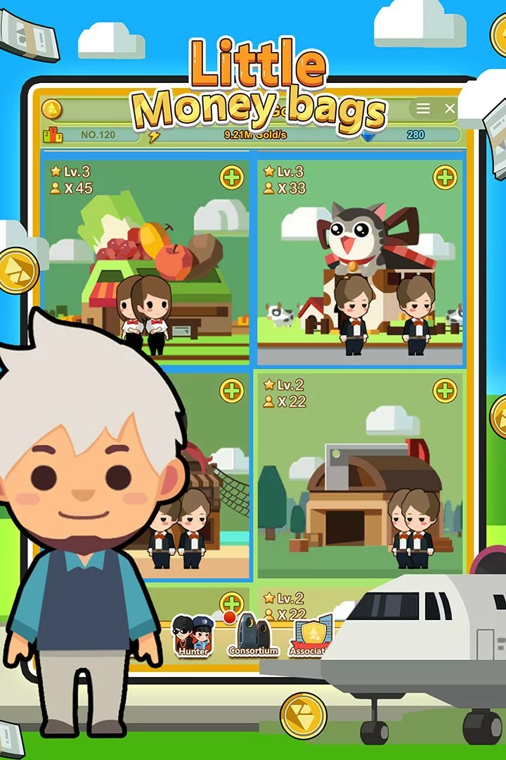 Изображение игры: Little Moneybags