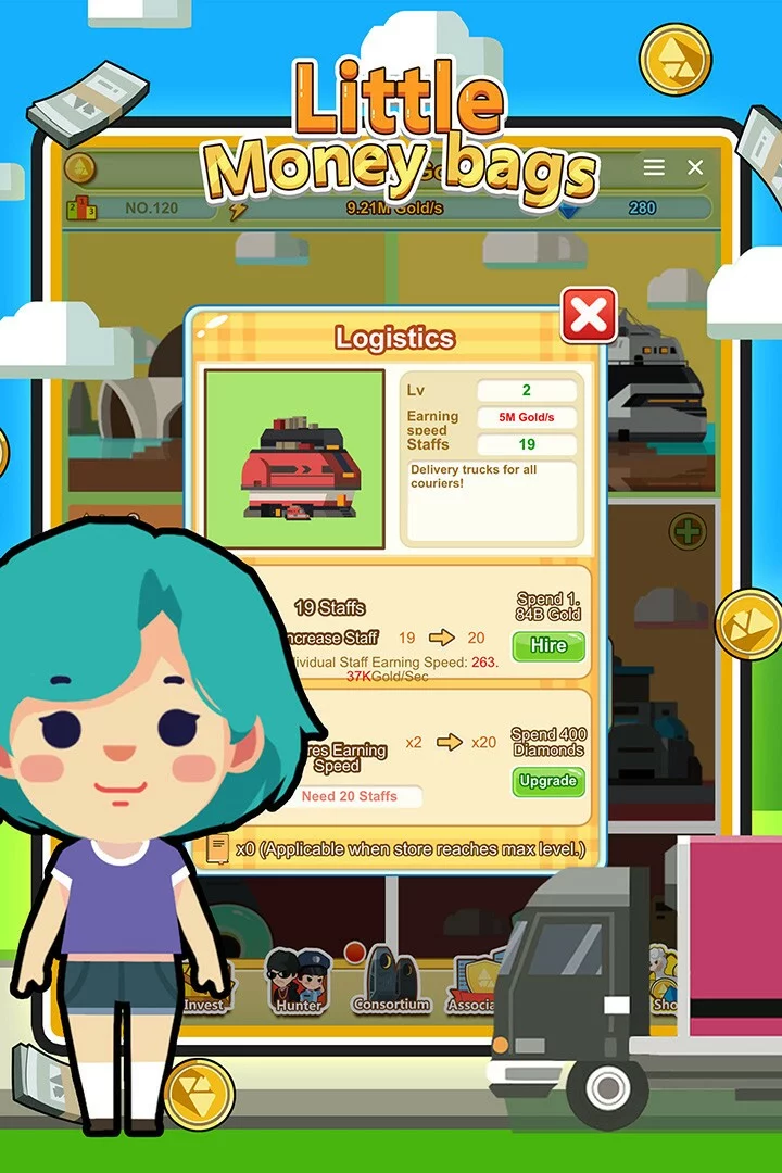 Изображение игры: Little Moneybags
