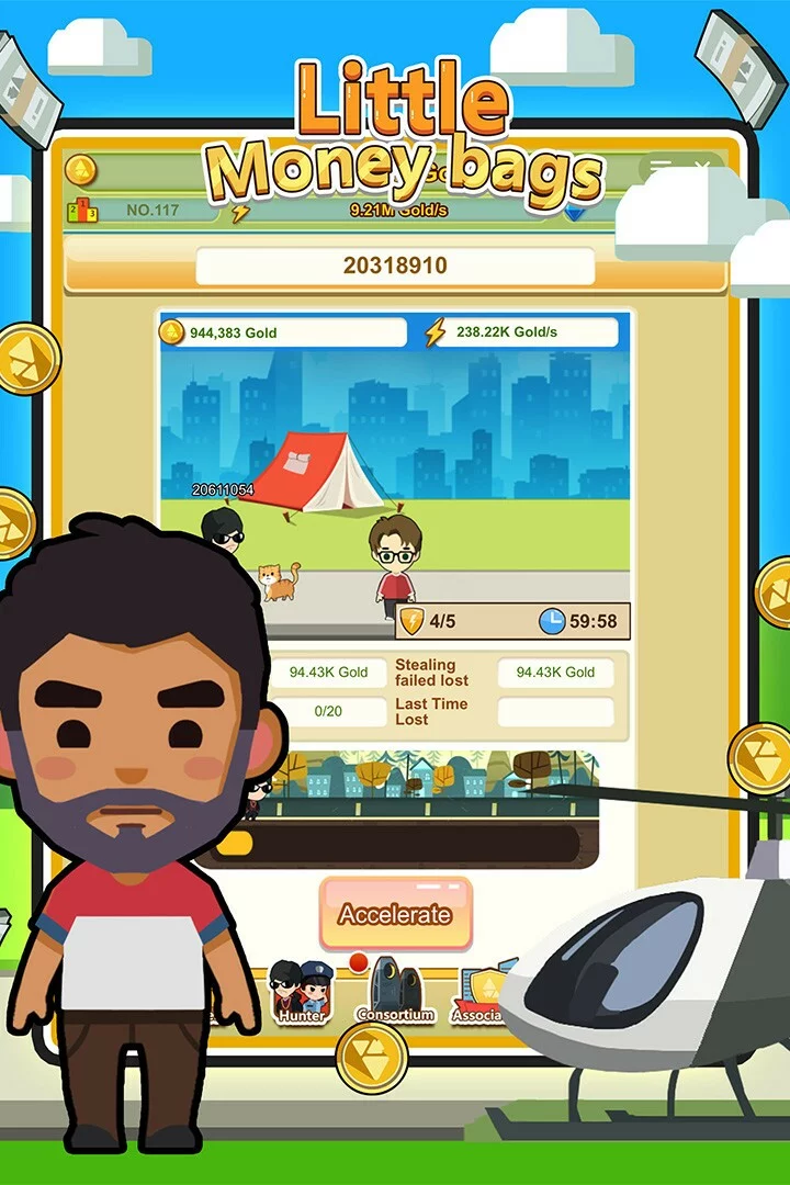 Изображение игры: Little Moneybags