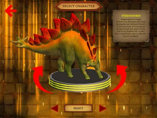 Изображение игры: Stegosaurus Simulator Game: Dinosaur Survival 3D