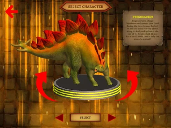 Изображение игры: Stegosaurus Simulator Game: Dinosaur Survival 3D