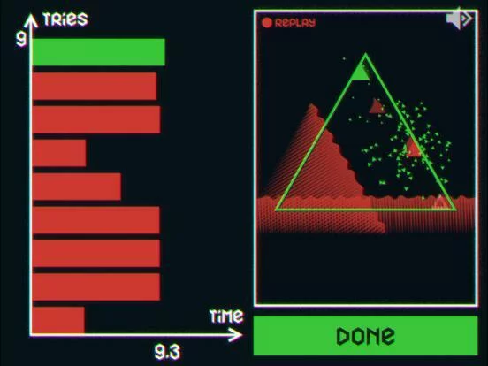 Изображение игры: Trigono - dangerous triangles