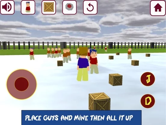 Изображение игры: Mr Sandbox-Explosive Ragdoll Action Physics