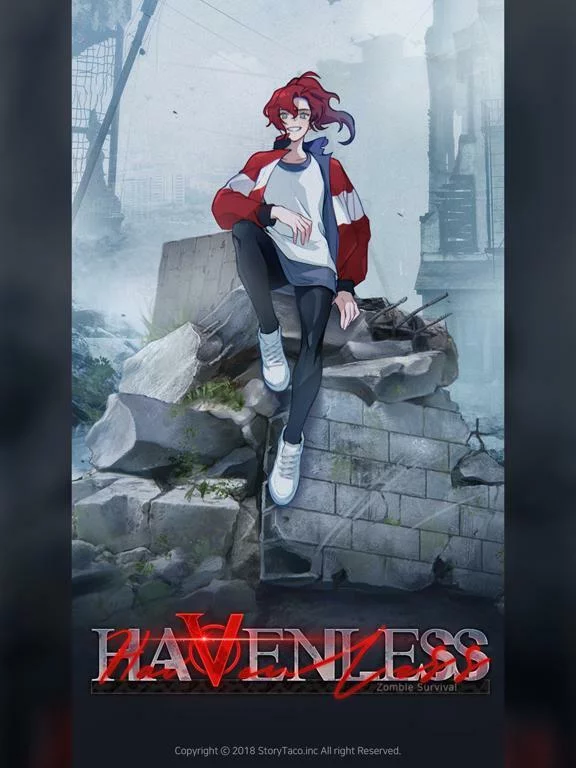 Изображение игры: Havenless- Thriller Otome Game