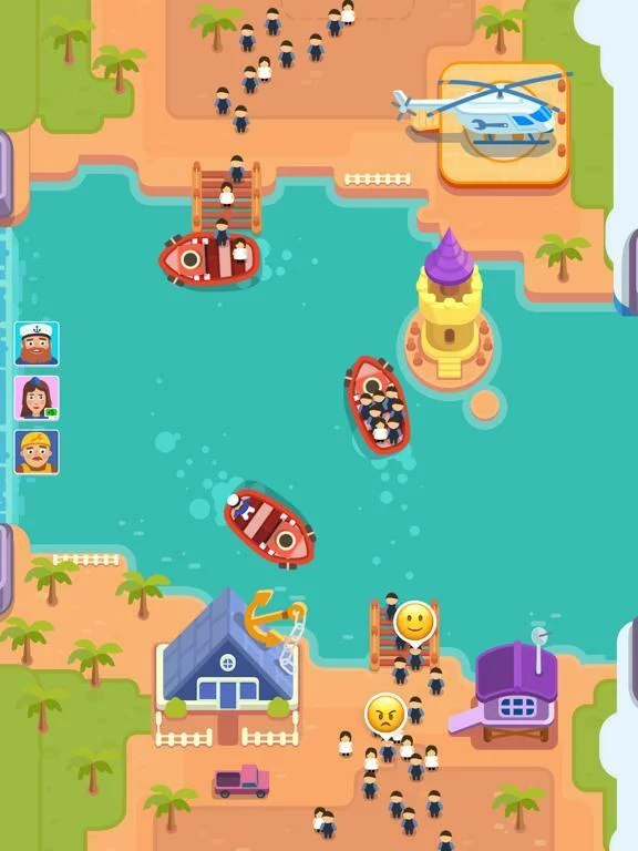 Изображение игры: Idle Ferry Tycoon