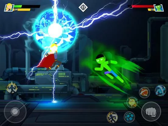 Изображение игры: Stickman Combat: Superhero