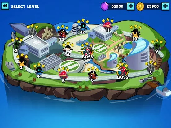 Изображение игры: Stickman Combat: Superhero