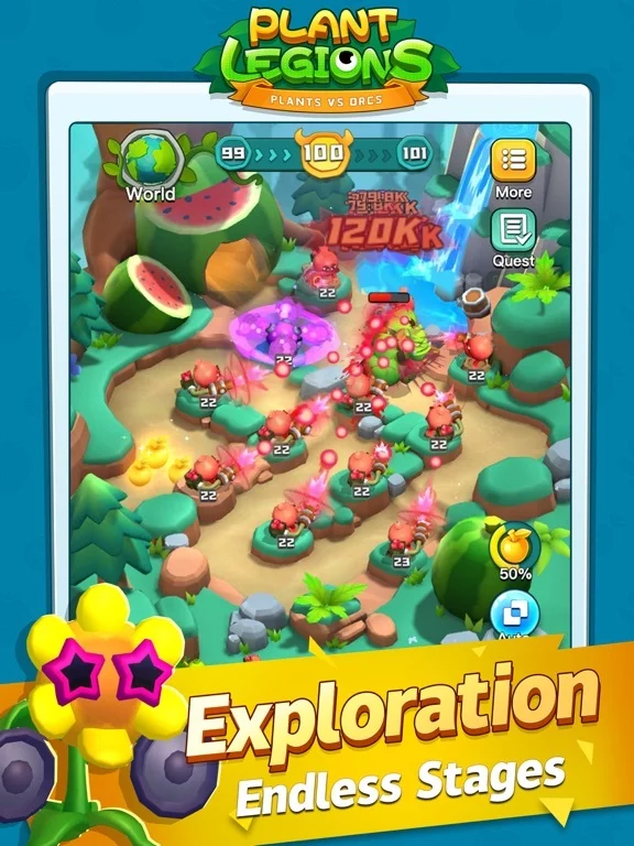 Изображение игры: Plant Legions
