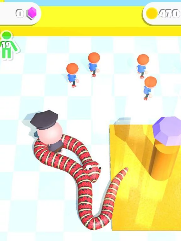 Изображение игры: Snake Master 3D