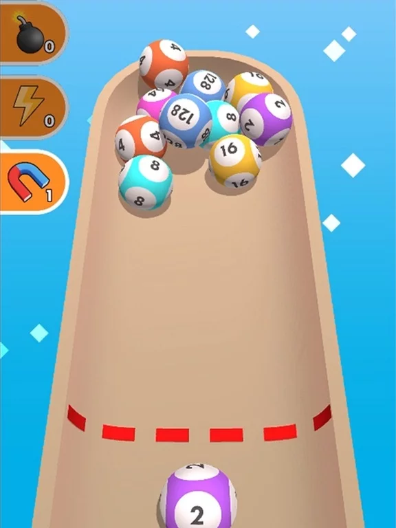 Изображение игры: Ballers 2048