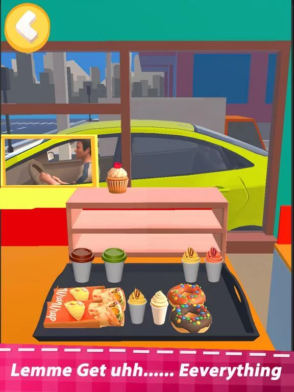 Изображение игры: Food Simulator Drive thru Game