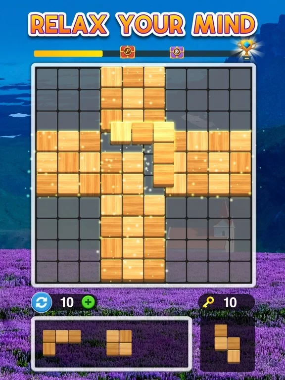 Изображение игры: Zen Block Puzzle Landscape