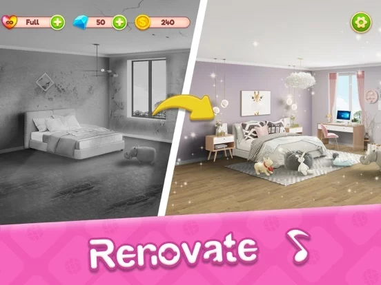 Изображение игры: Home Designer - House Blast