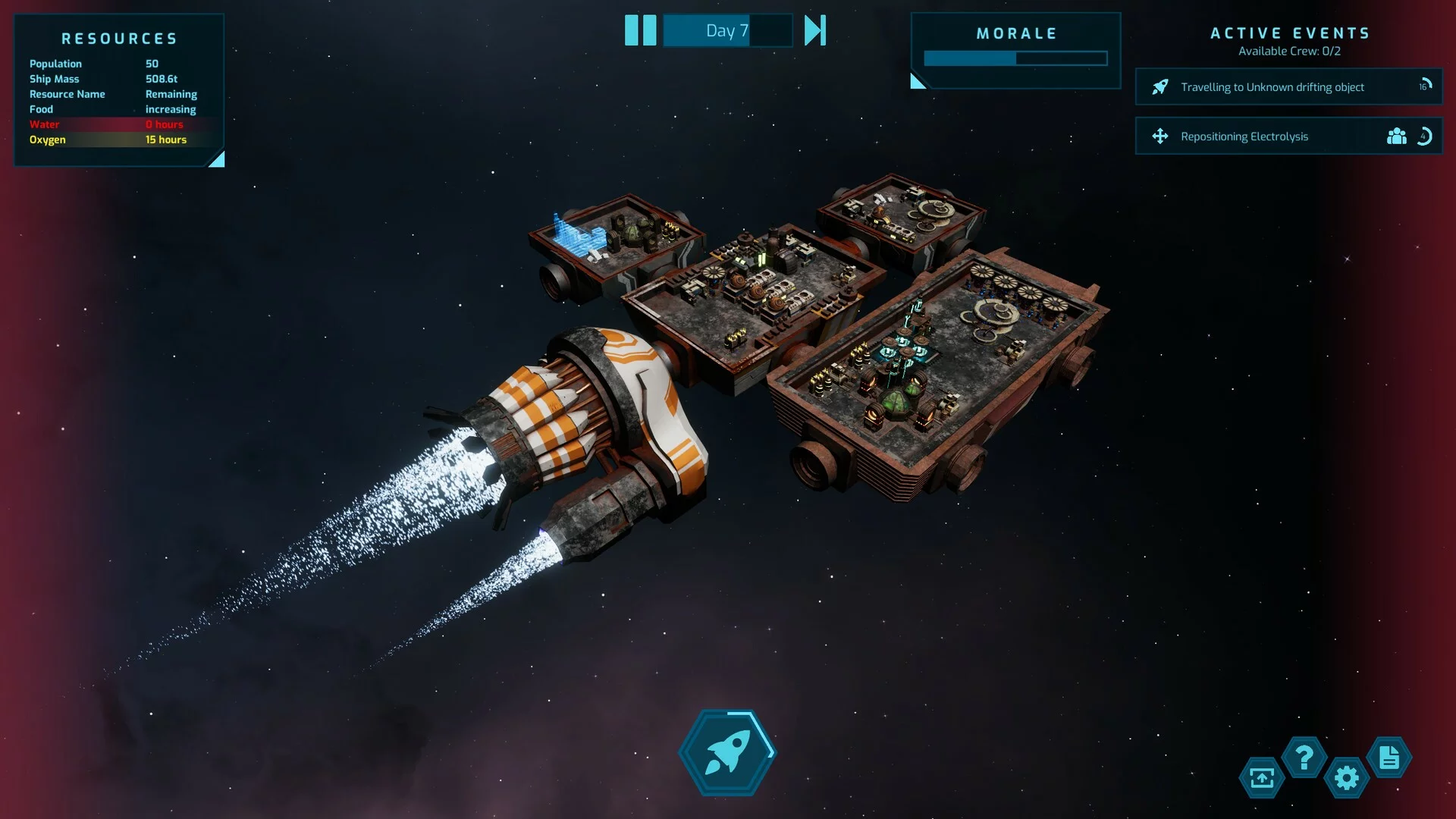 Изображение игры: Derelict Void