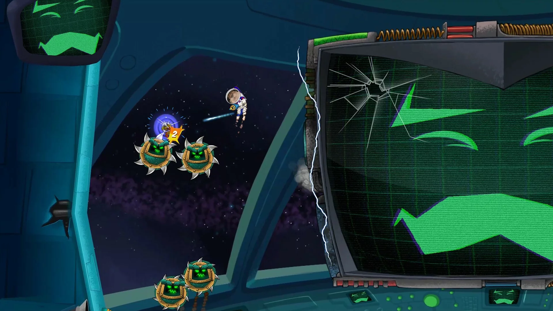 Изображение игры: Space Otter Charlie