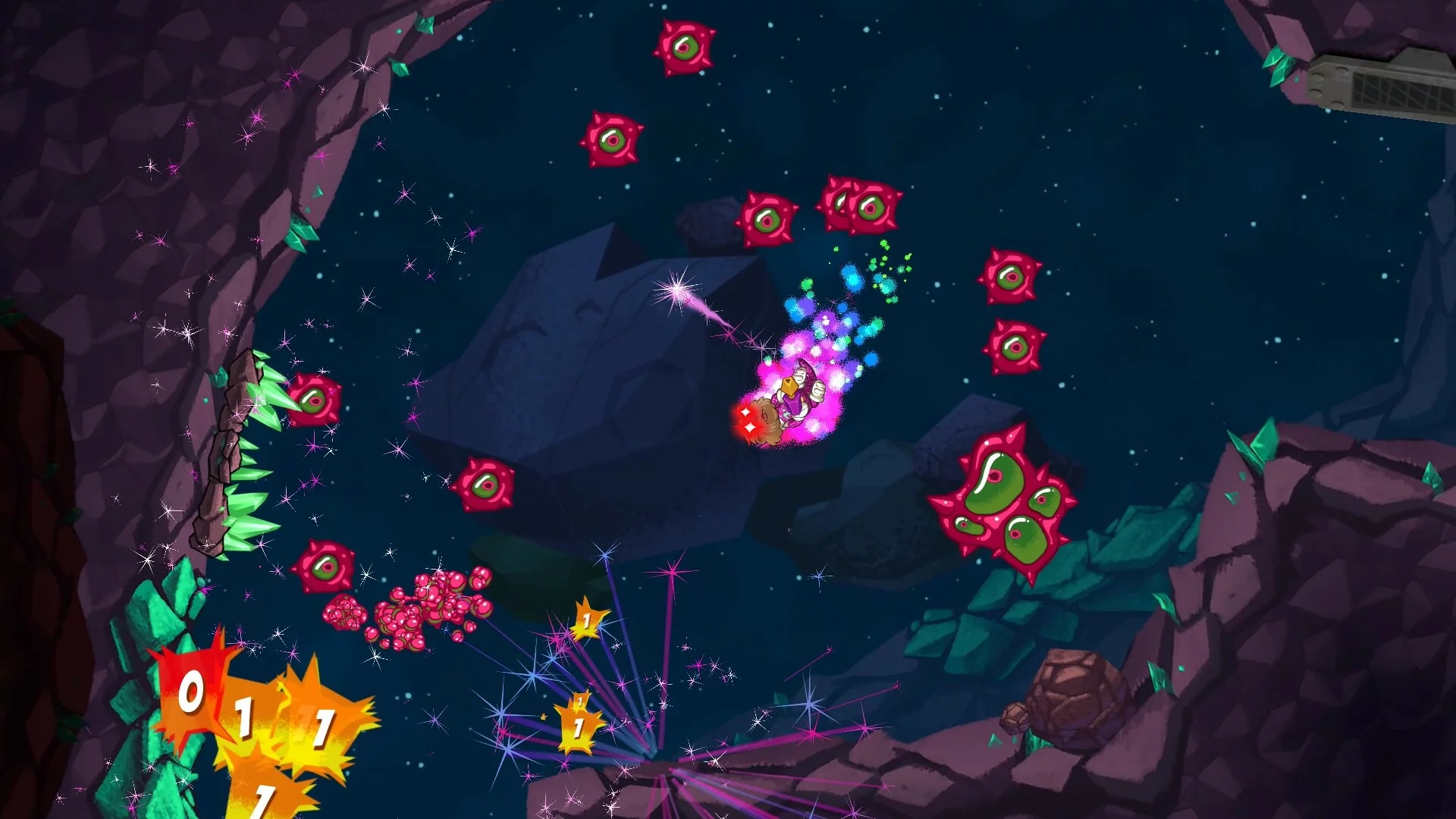 Изображение игры: Space Otter Charlie
