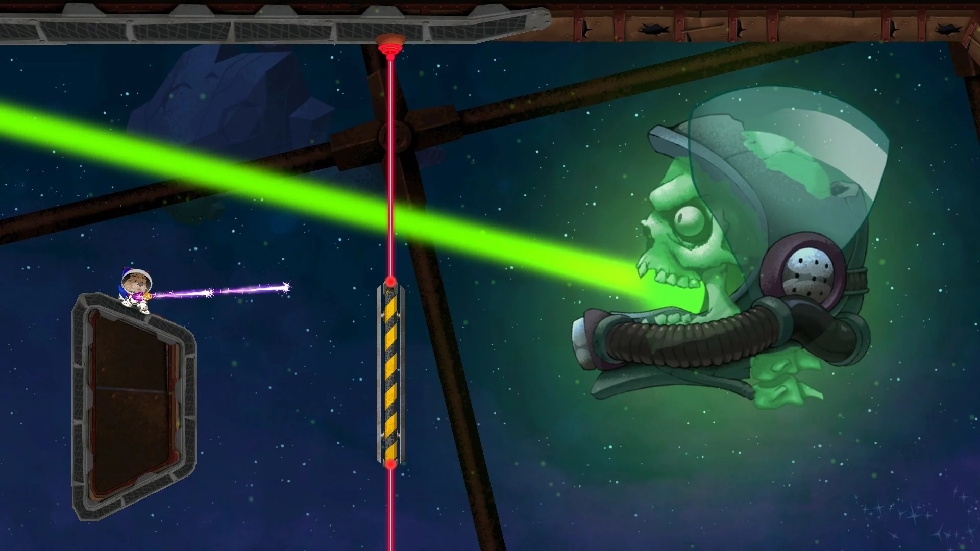 Изображение игры: Space Otter Charlie