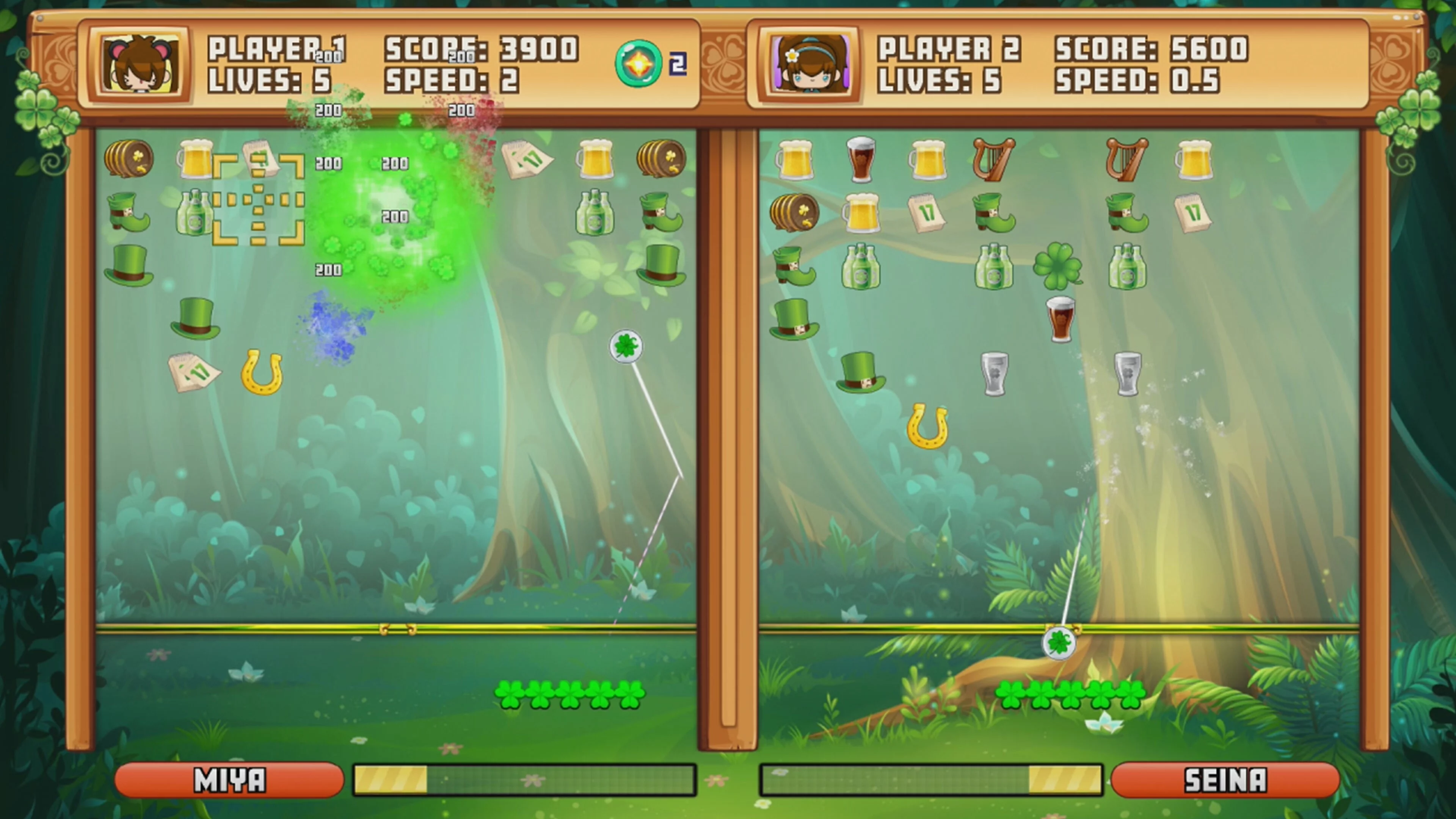 Изображение игры: Saint Patricks Day Break Head to Head