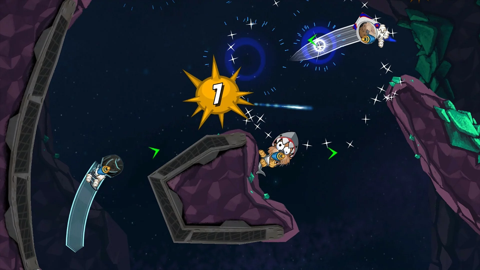Изображение игры: Space Otter Charlie