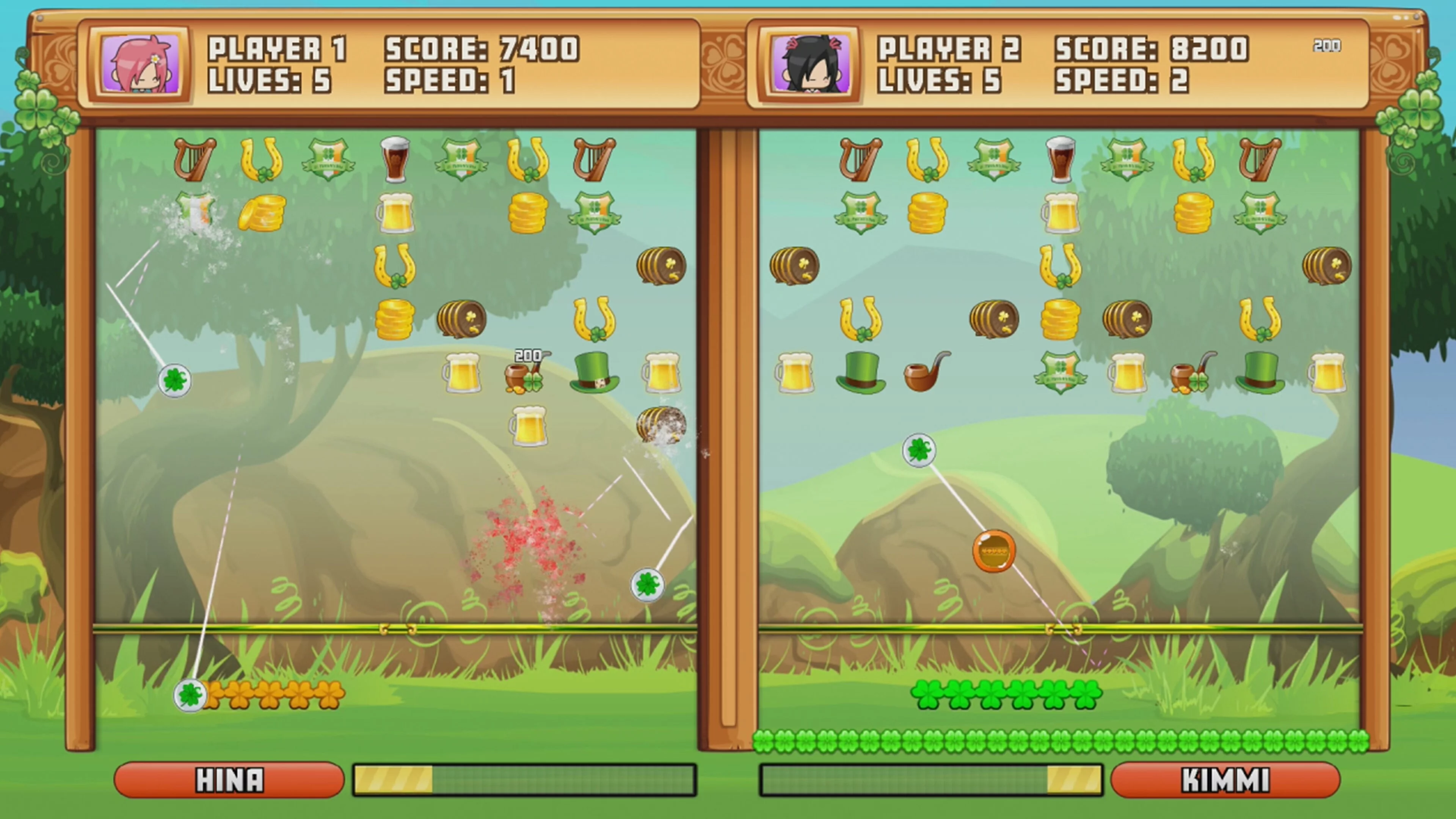 Изображение игры: Saint Patricks Day Break Head to Head