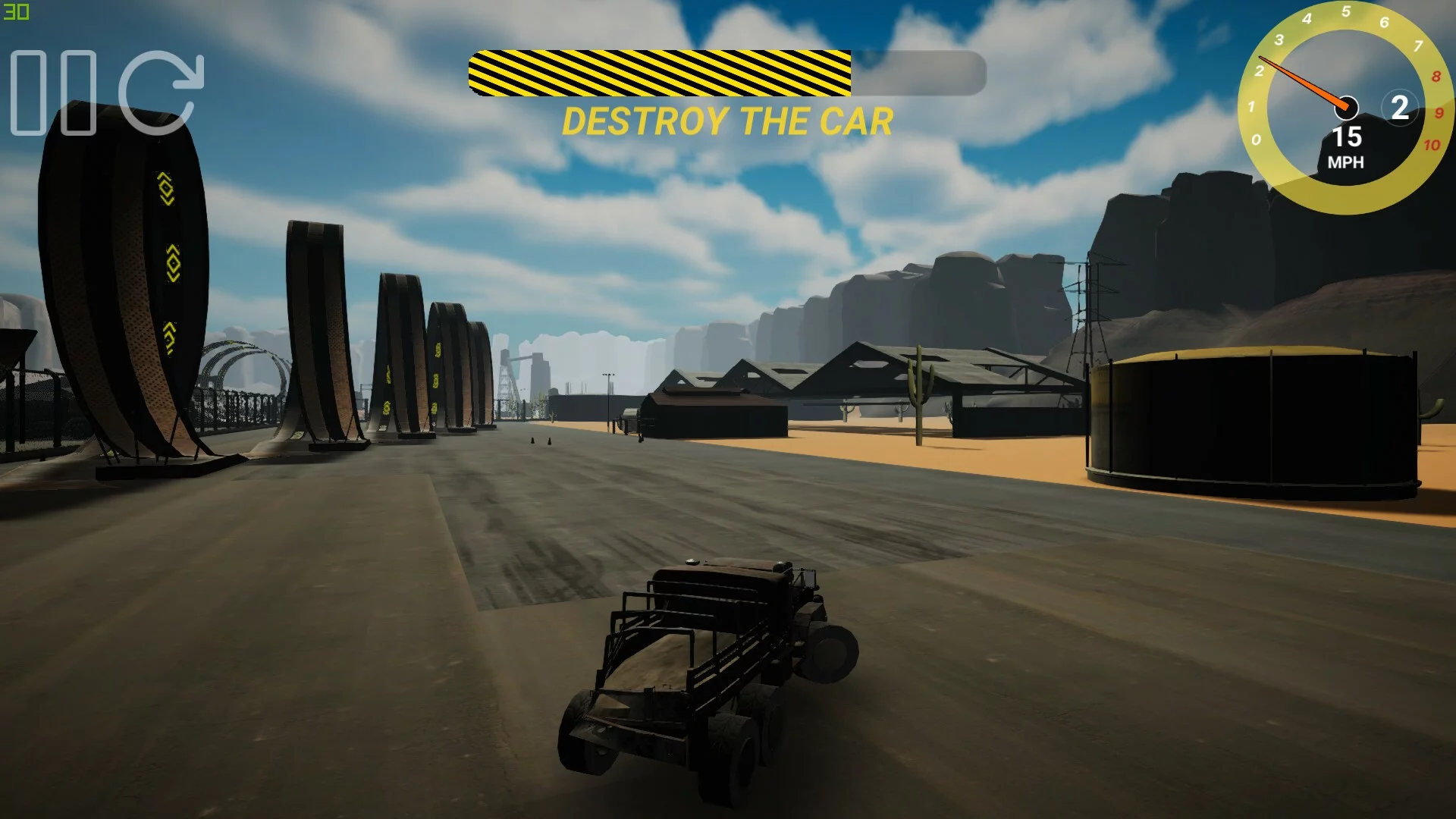 Изображение игры: Beam Car Crash Derby