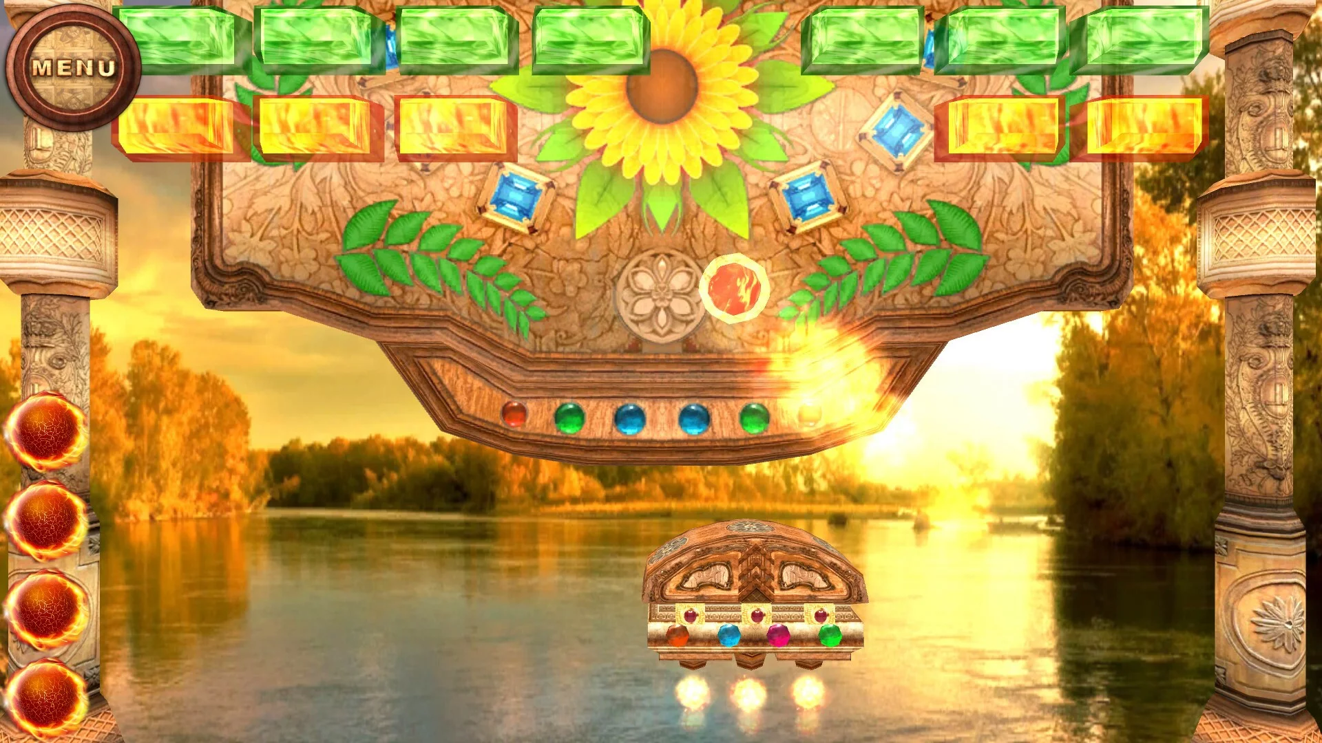 Изображение игры: Burning Ball