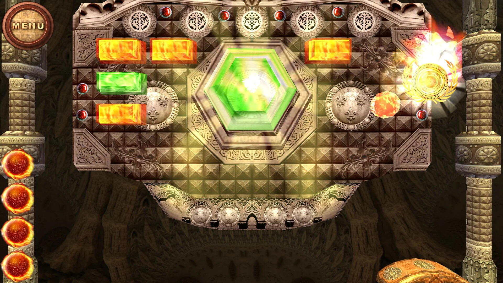 Изображение игры: Burning Ball