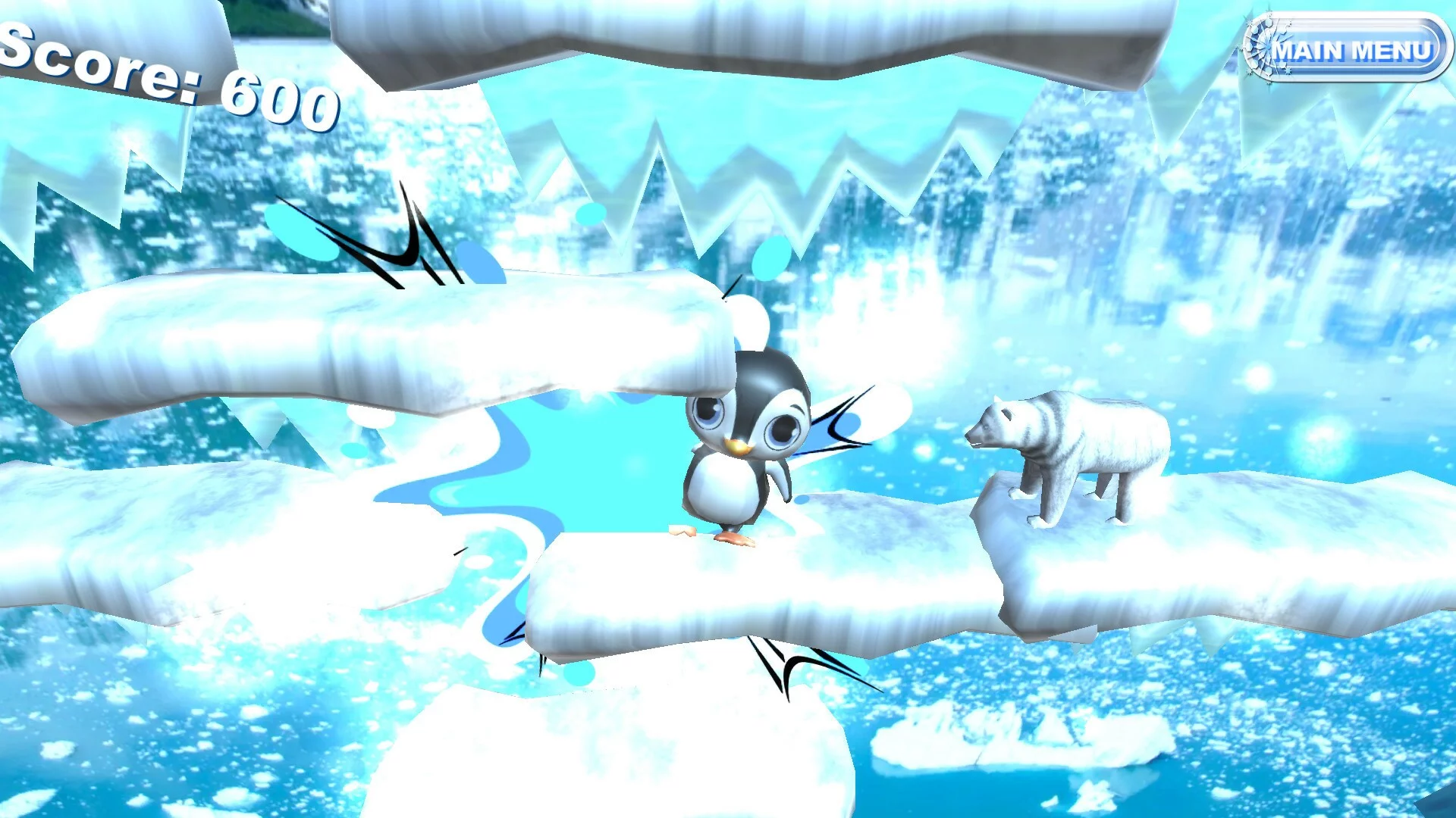 Изображение игры: Penguin Climbing