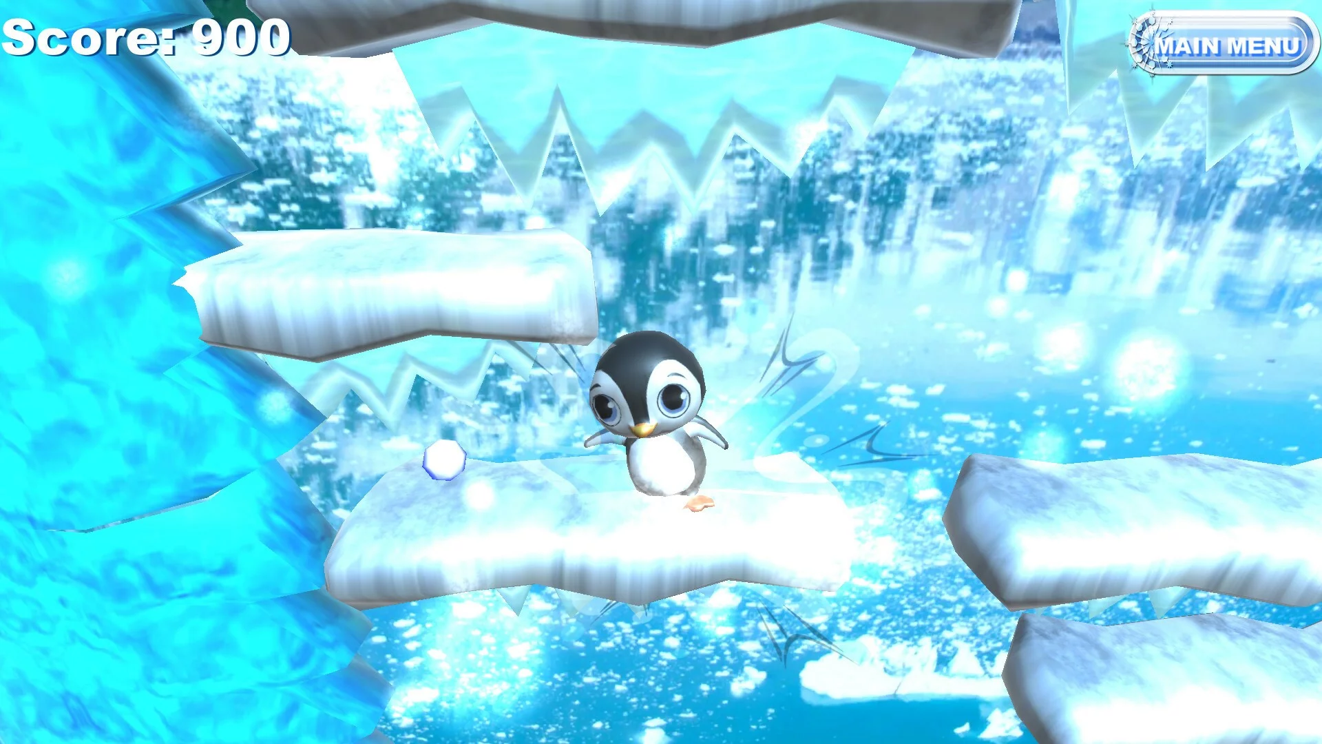 Изображение игры: Penguin Climbing