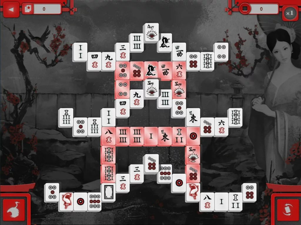 Изображение игры: Asian Mahjong