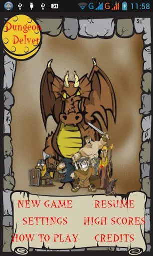 Изображение игры: Dungeon delver