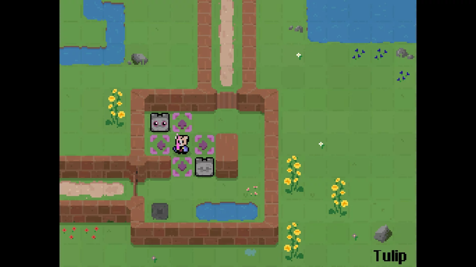 Изображение игры: Bunny's Flowers