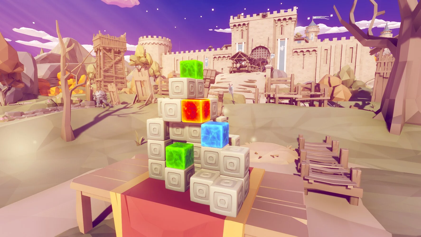 Изображение игры: Mysterious Blocks