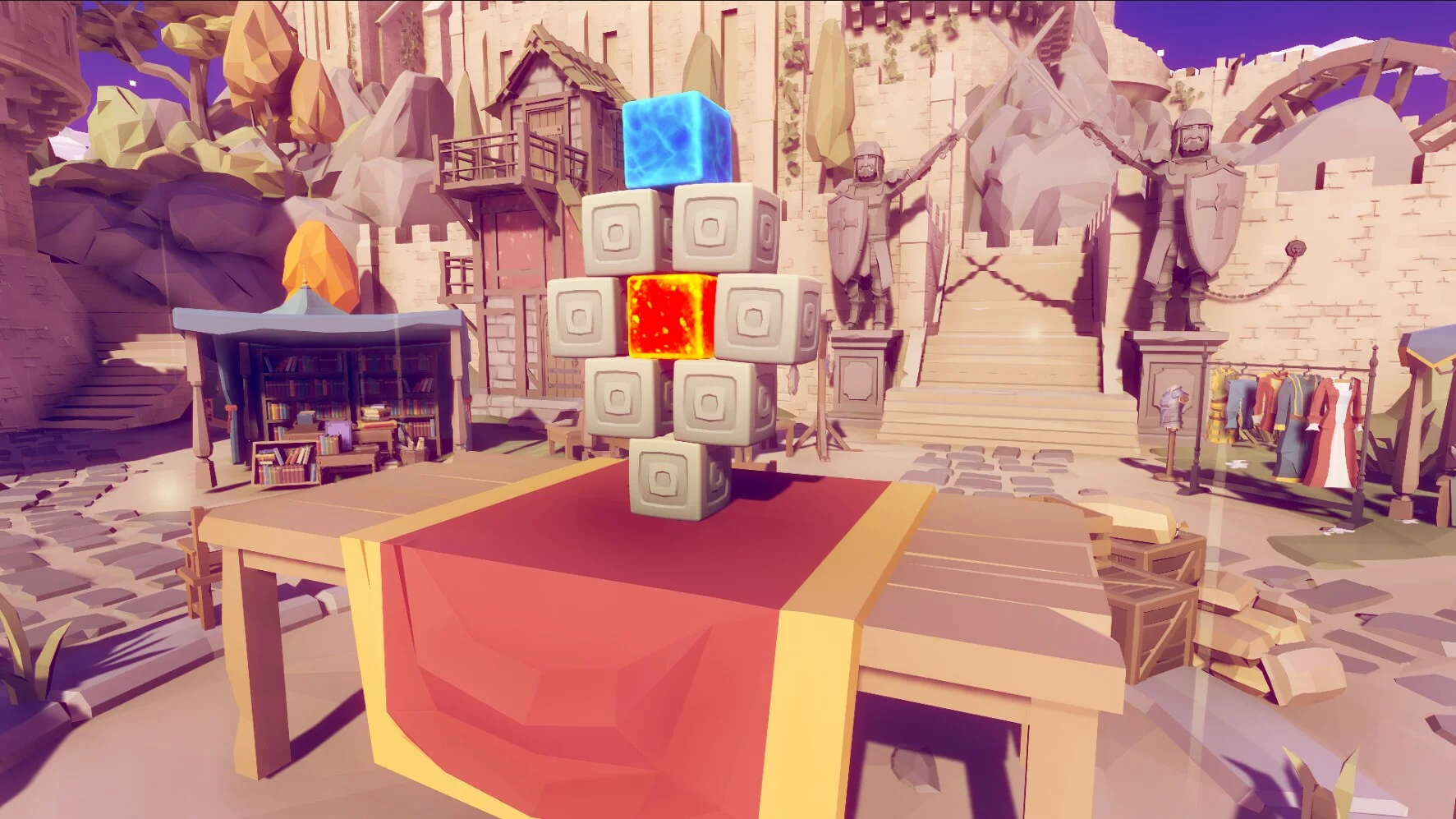 Изображение игры: Mysterious Blocks
