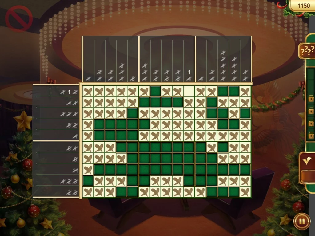 Изображение игры: Christmas Griddlers