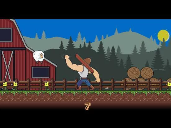 Изображение игры: Yeet A Sheep