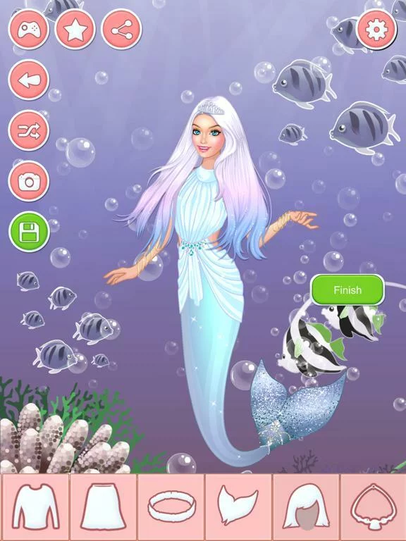 Изображение игры: Mermaid Princess Beauty