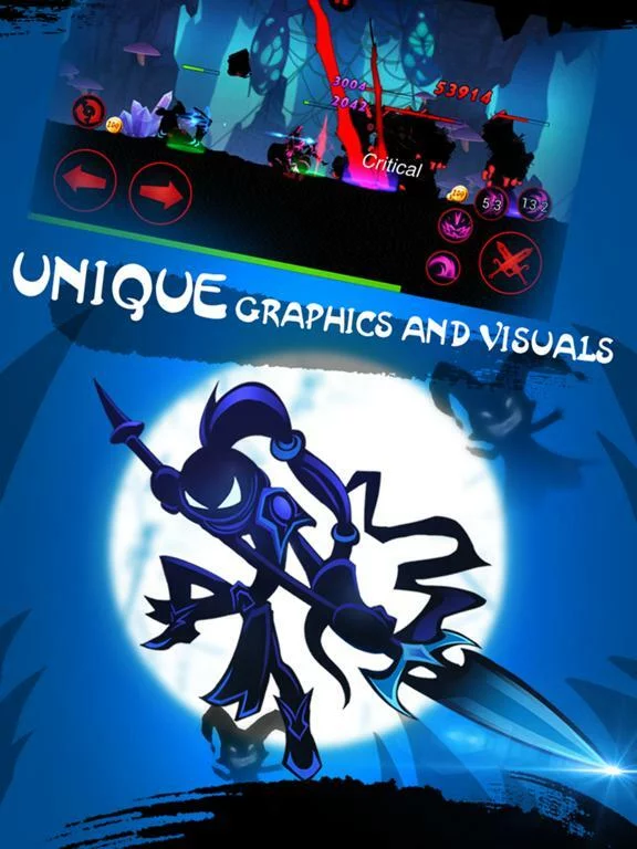 Изображение игры: League of Stickman:the legends