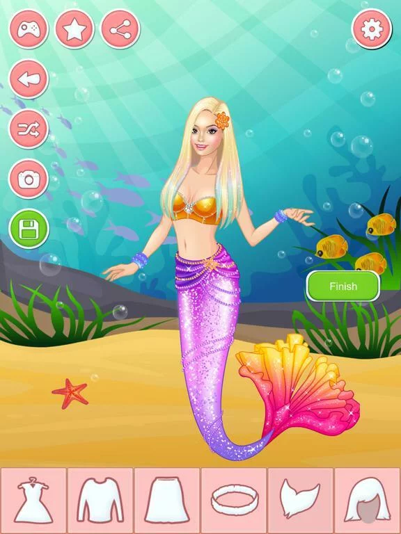 Изображение игры: Mermaid Princess Beauty